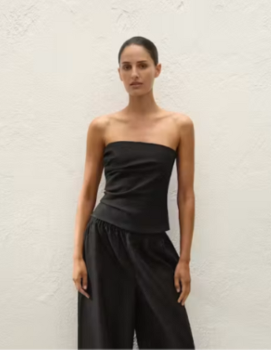 Faithfull the Brand Alzira Top - Black
