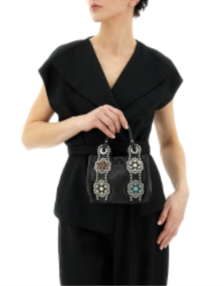 Campomaggi Dafne Crossbody Bag - Black