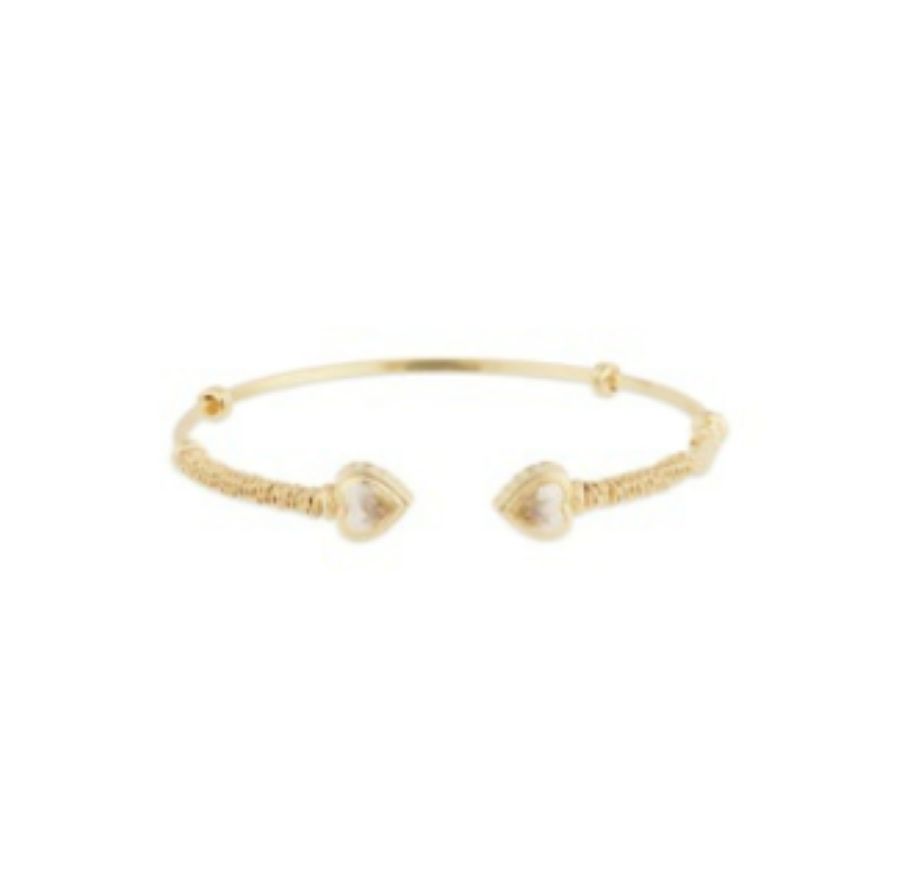 Gas Bijoux Duality Amore Bangle Bracelet - Ivory