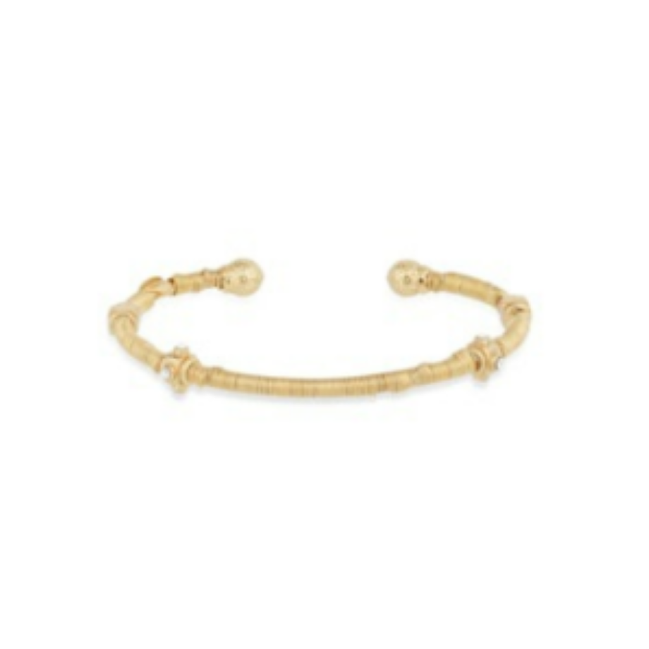 Gas Bijoux Zanzifull Bangle Bracelet - Crystal