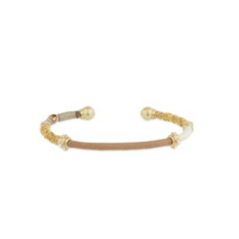 Gas Bijoux Zanzifull Bangle Bracelet - Marron/Multi