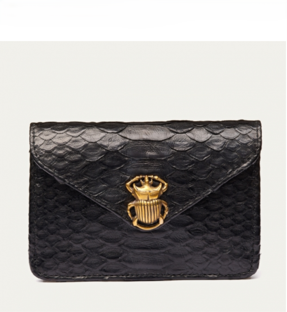 Claris Voirot Alex Card Holder - Black
