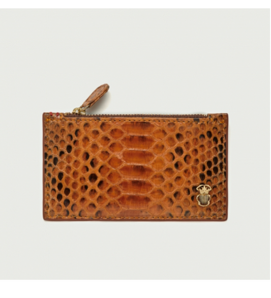 Claris Virot Helena Card Holder - Moka
