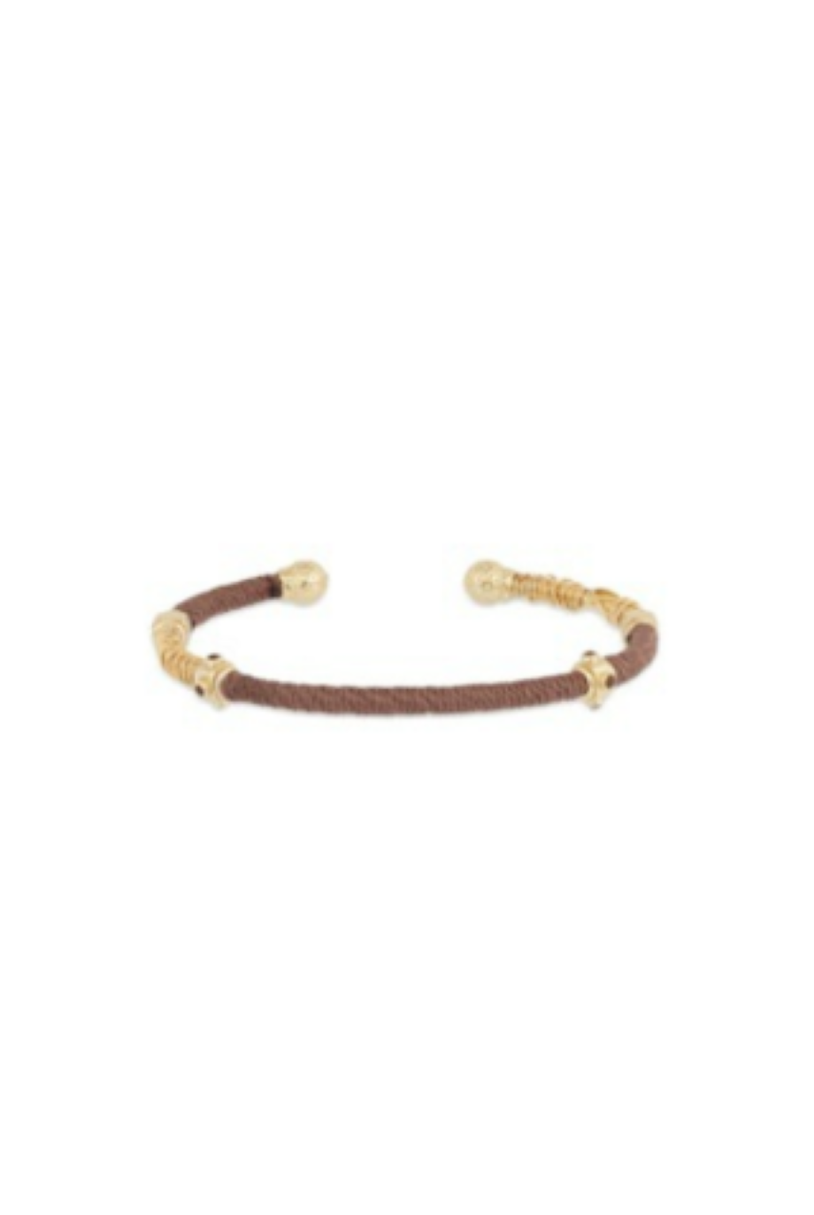 Gas Bijoux Zanzifull Bangle Bracelet - Marron
