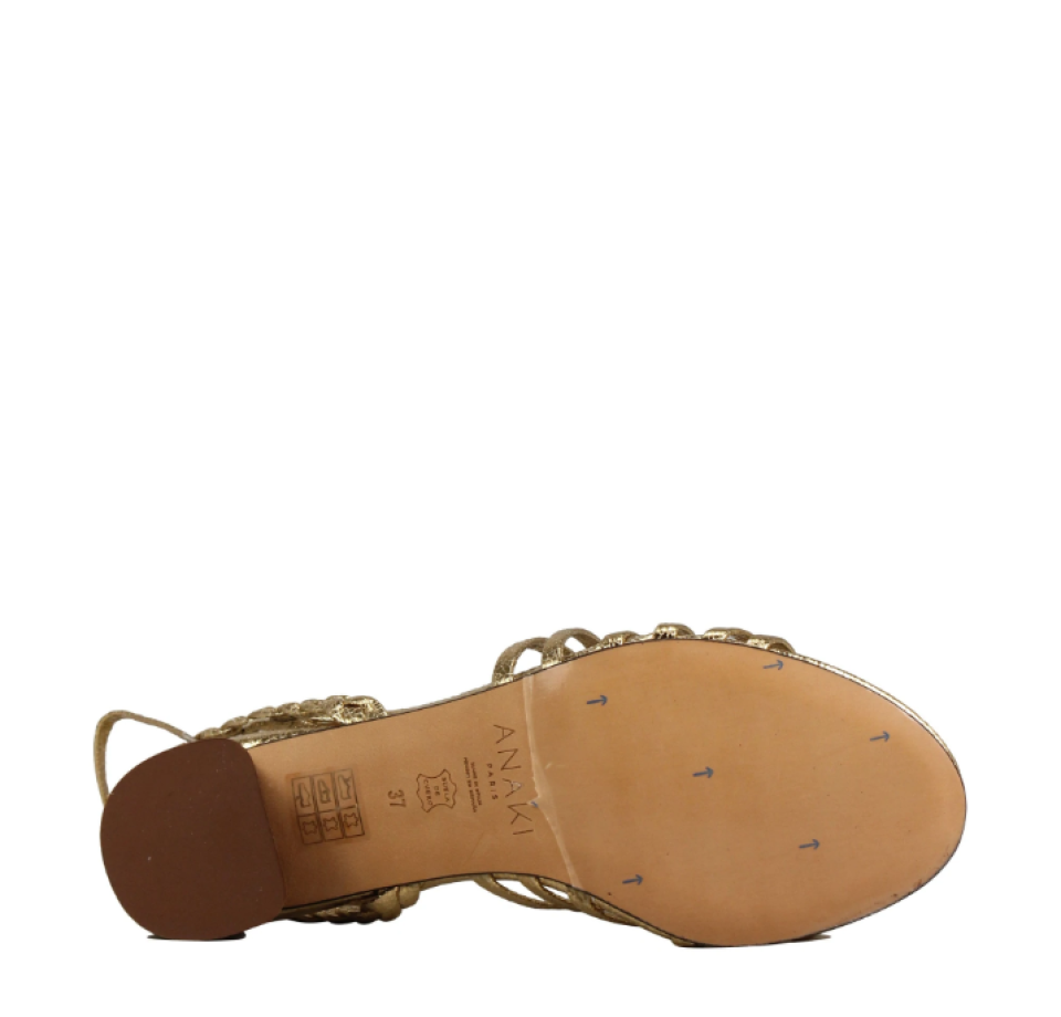 Anaki Paris Camille Sandal - Gold