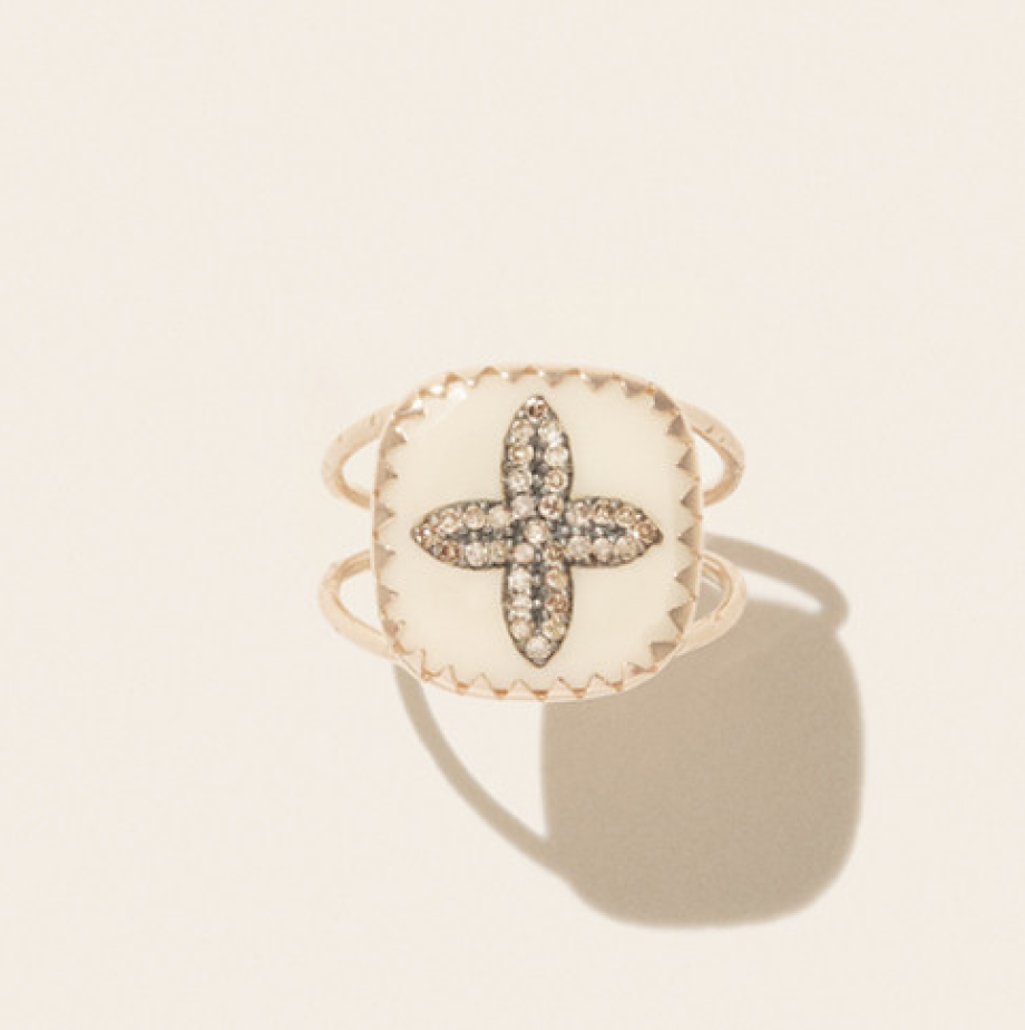 Pascale Monvoisin Bowie No2 Ring - White