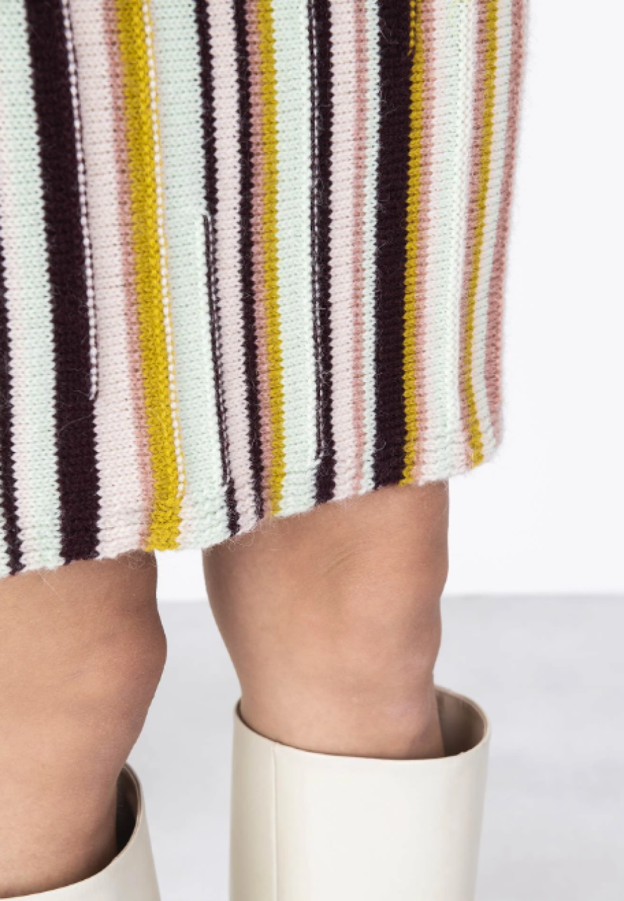 Alysi Multistriped Skirt - Mix