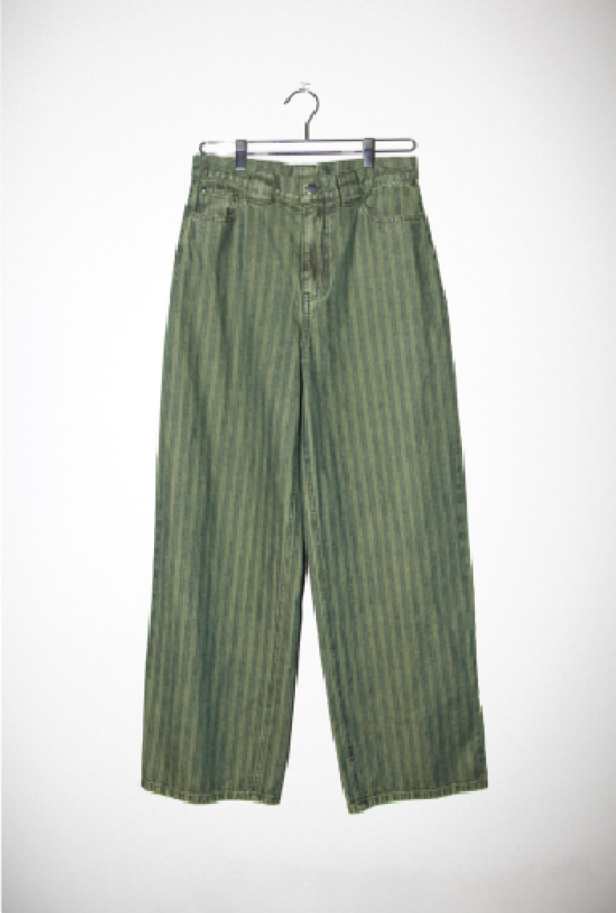 KkCo Double Meteor Denim Pant - Moss