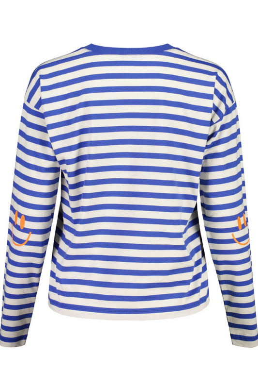 Maloja TrecolpasM Stripe Top - Cobalt