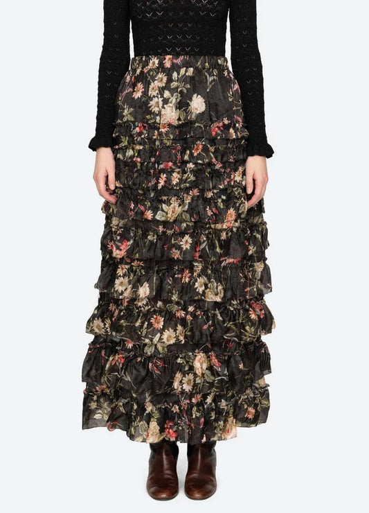 Sea-NY Jolie Print Midi Skirt - Multi