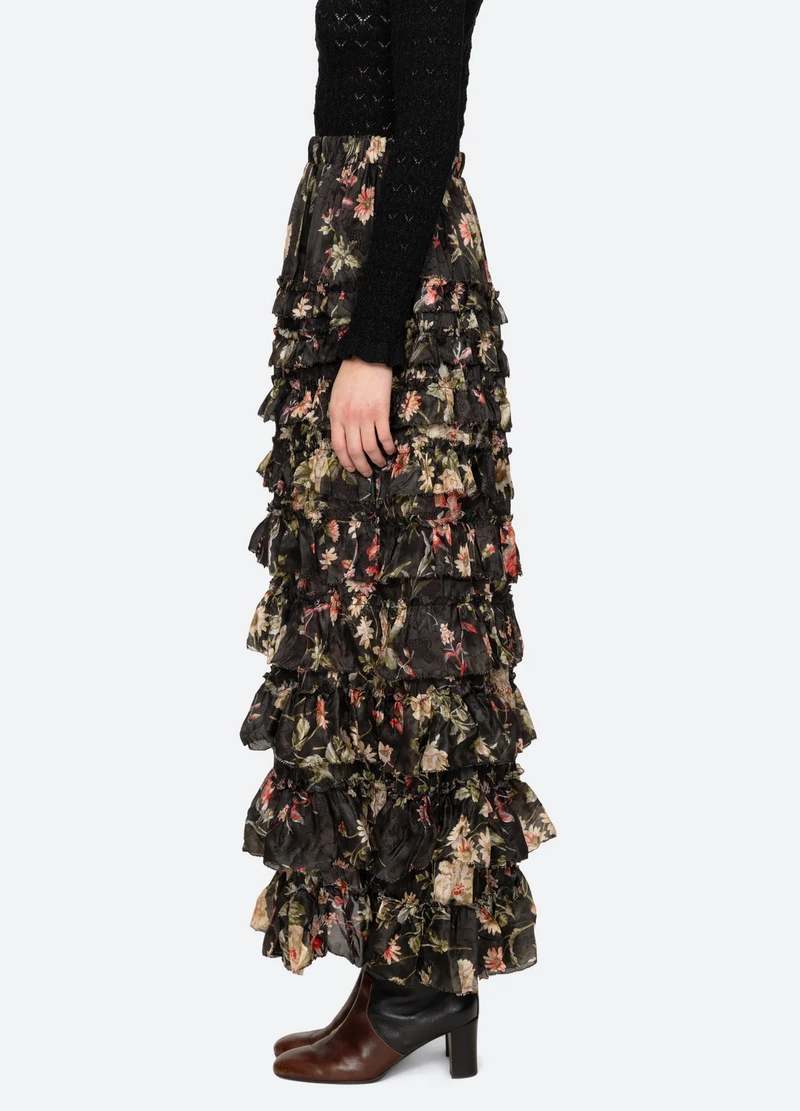 Sea-NY Jolie Print Midi Skirt - Multi