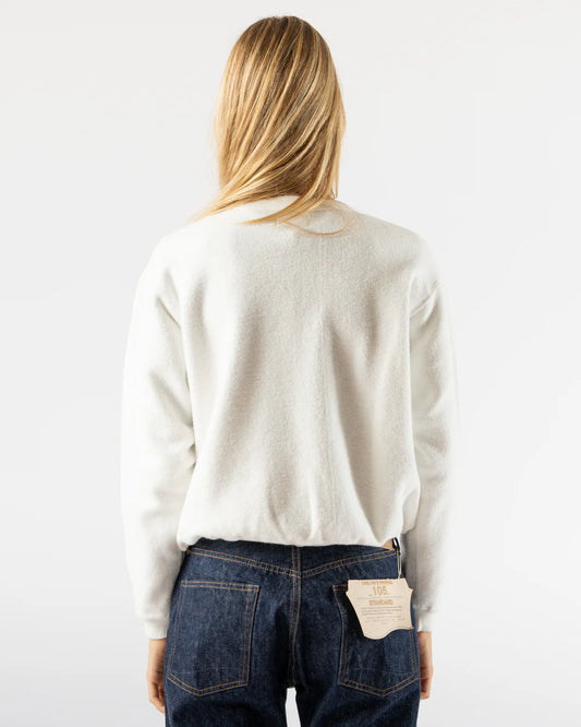 Sunray Hina Reverse Fleece Sweatshirt - Off-White