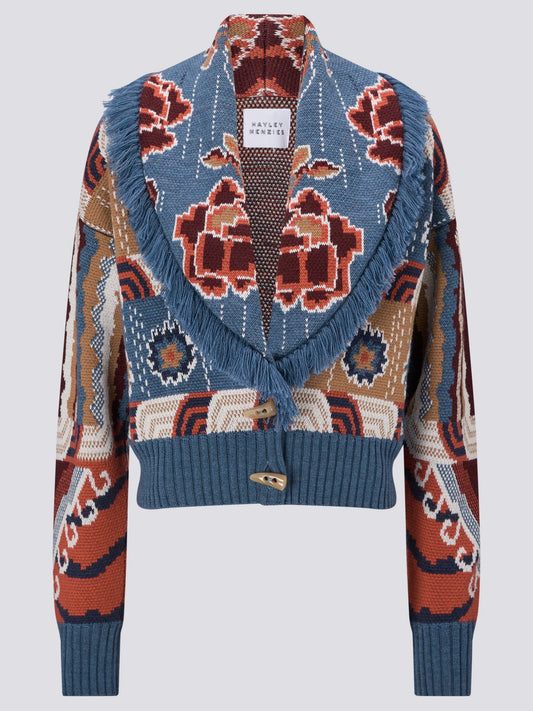 Hayley Menzies Tibetan Tiger Bomber - Blue