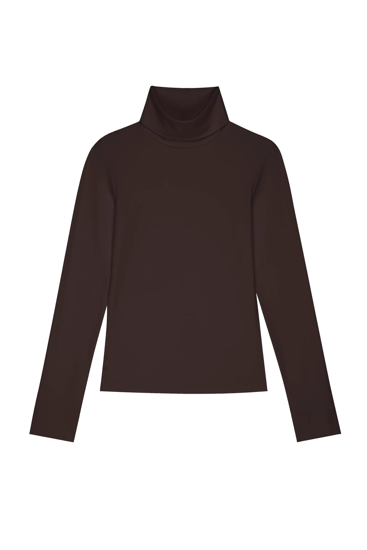 Donni Baby Rib Turtleneck - Espresso