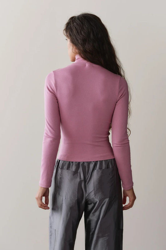 DONNI. Baby Rib Zip Up - Roz