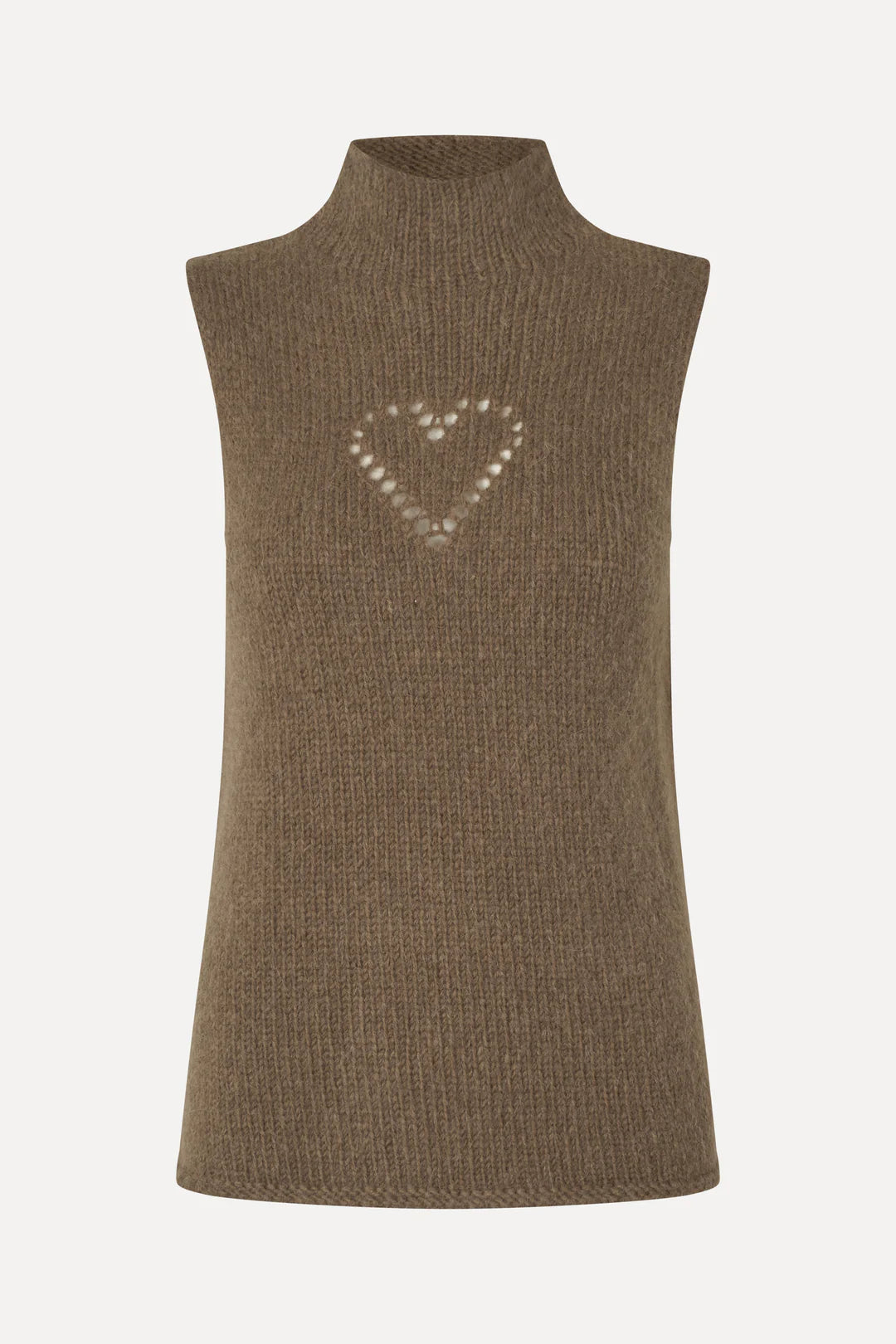 Stine Goya Turtleneck Vest - Heart