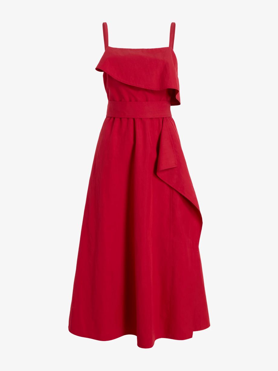Proenza Shouler White Label Reign Dress - Brick