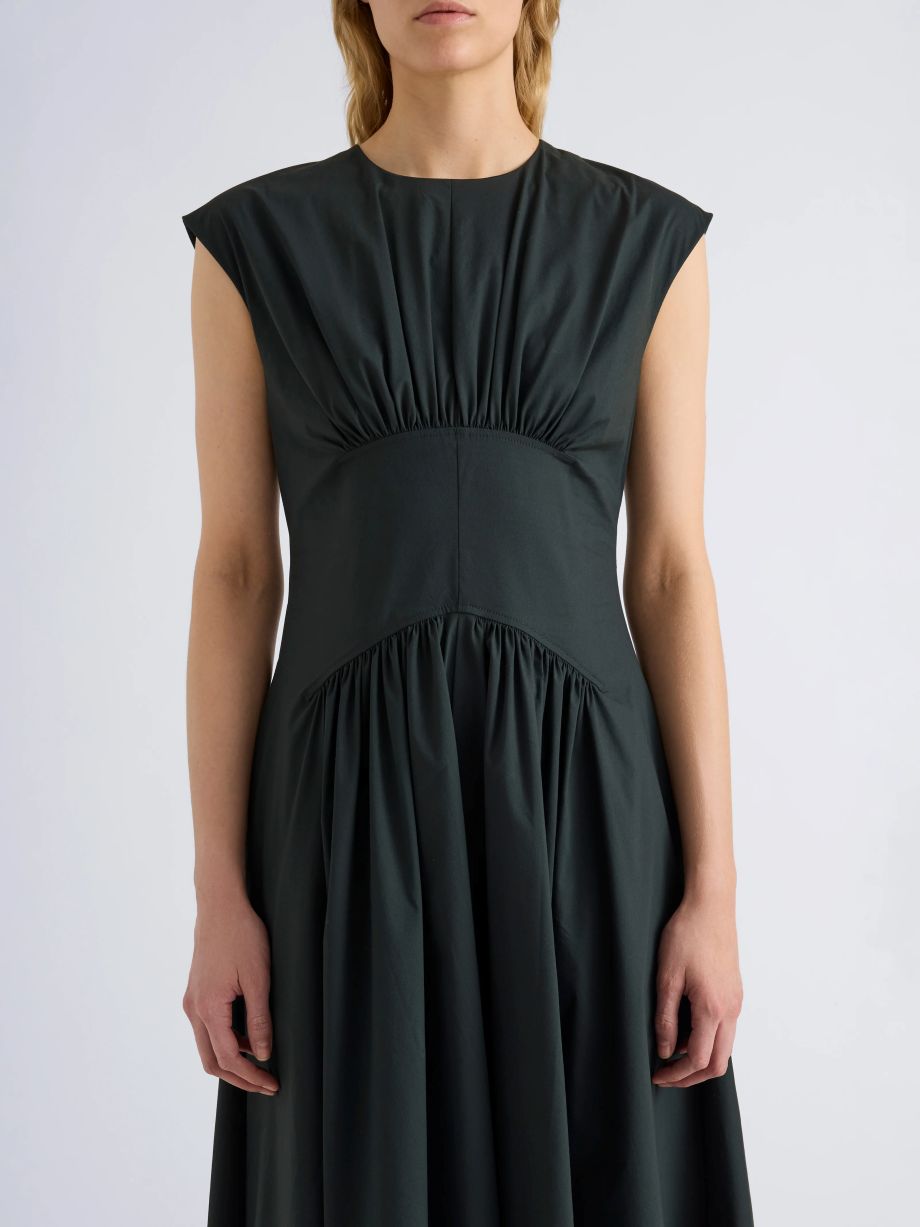 Proenza Shouler White Label Nyssa Midi Dress - Dark Green