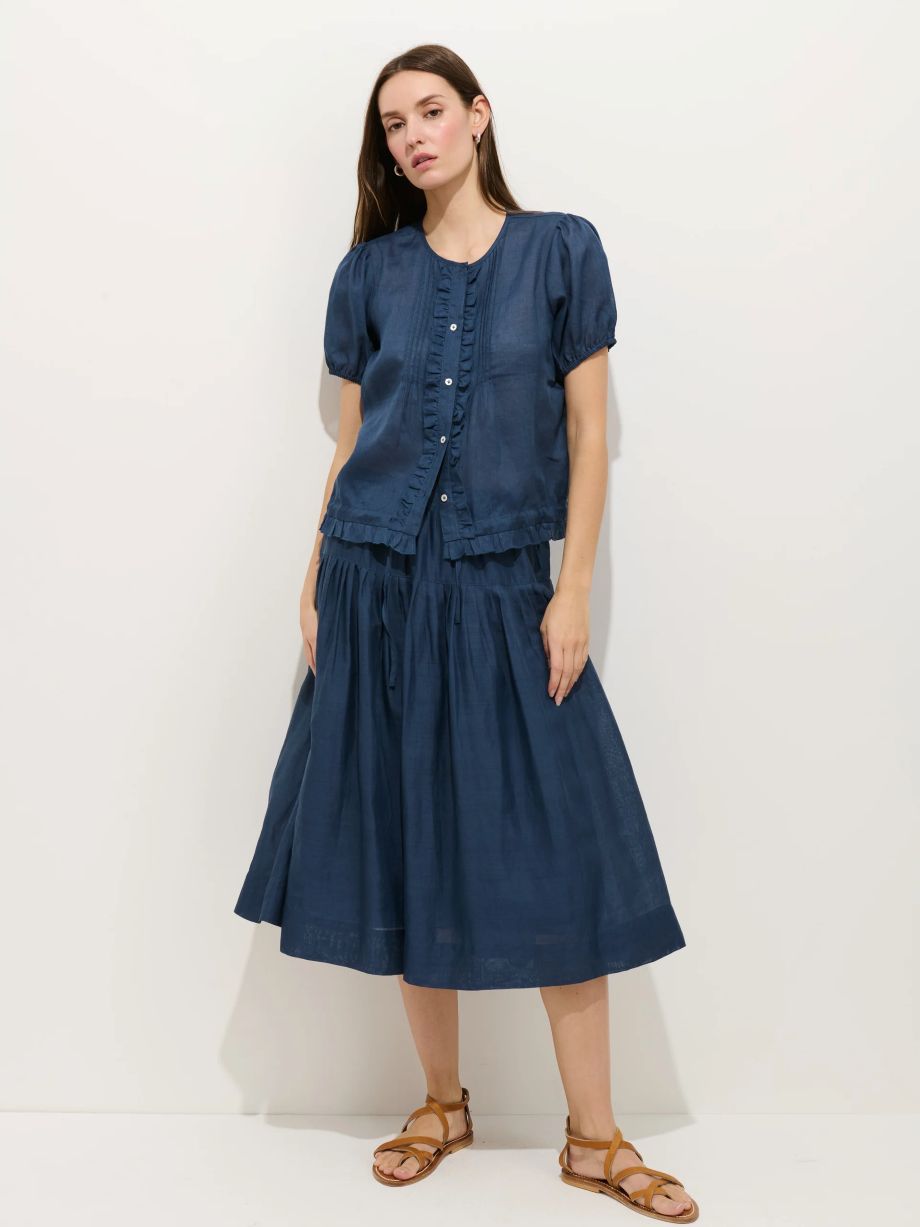 Alex Mill Brittany Skirt - Navy