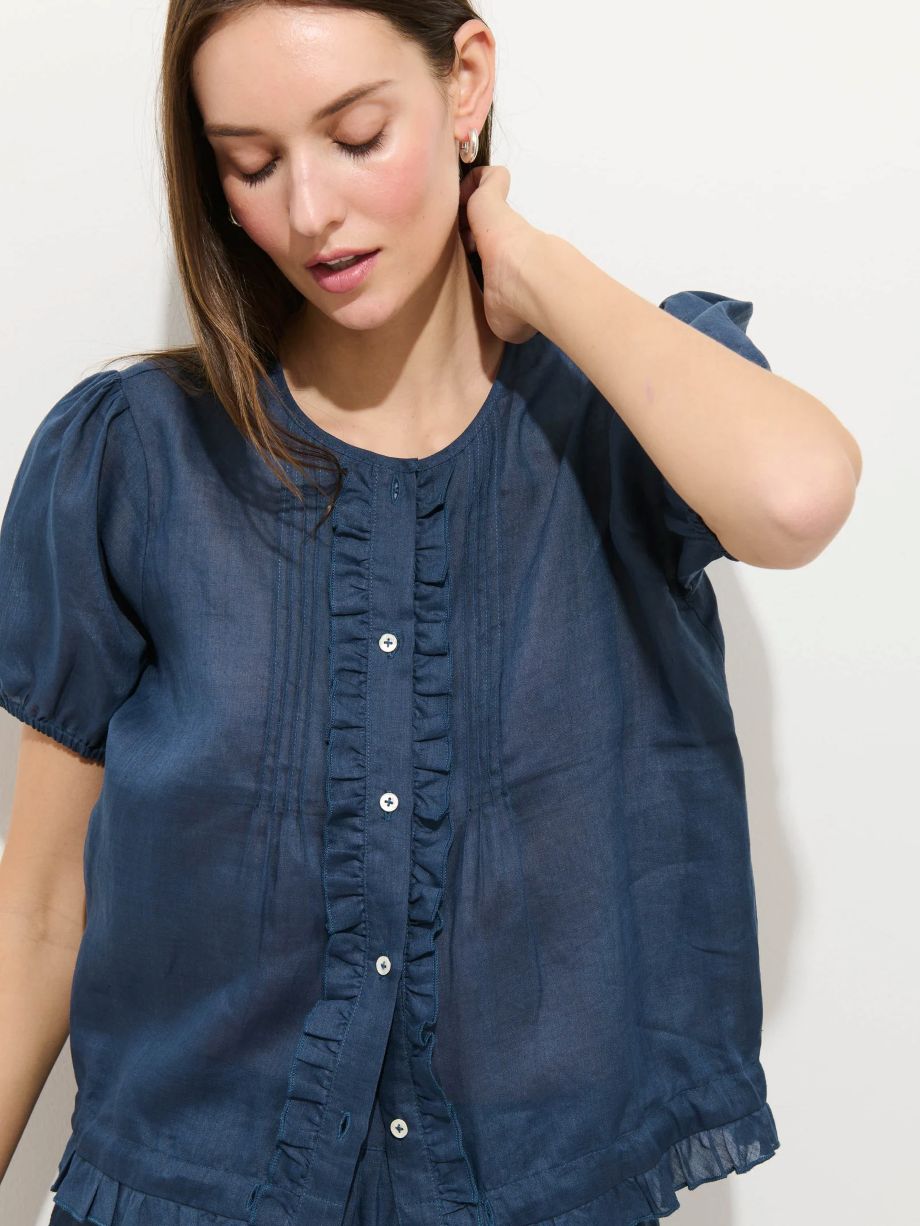 Alex Mill Brittany Top - Navy