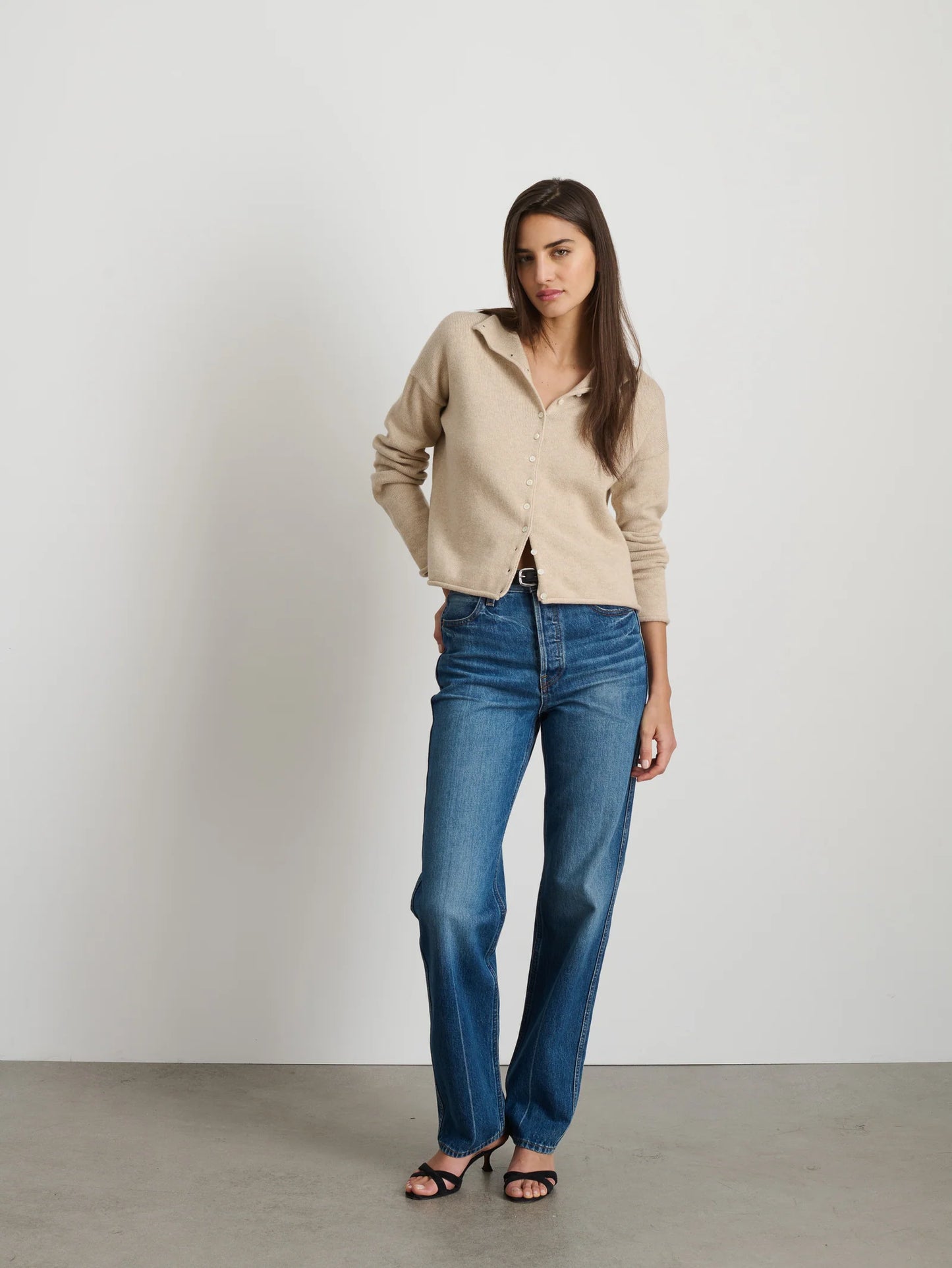 Alex Mill Taylor Rollneck Sweater - Vellum