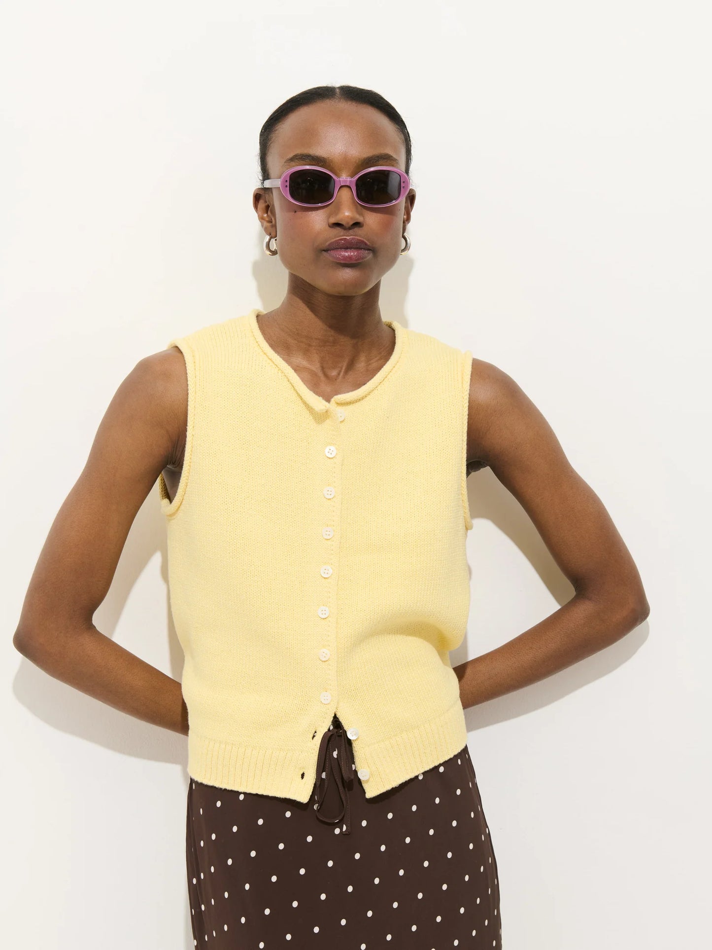 Alex Mill Taylor Vest - Double Cream