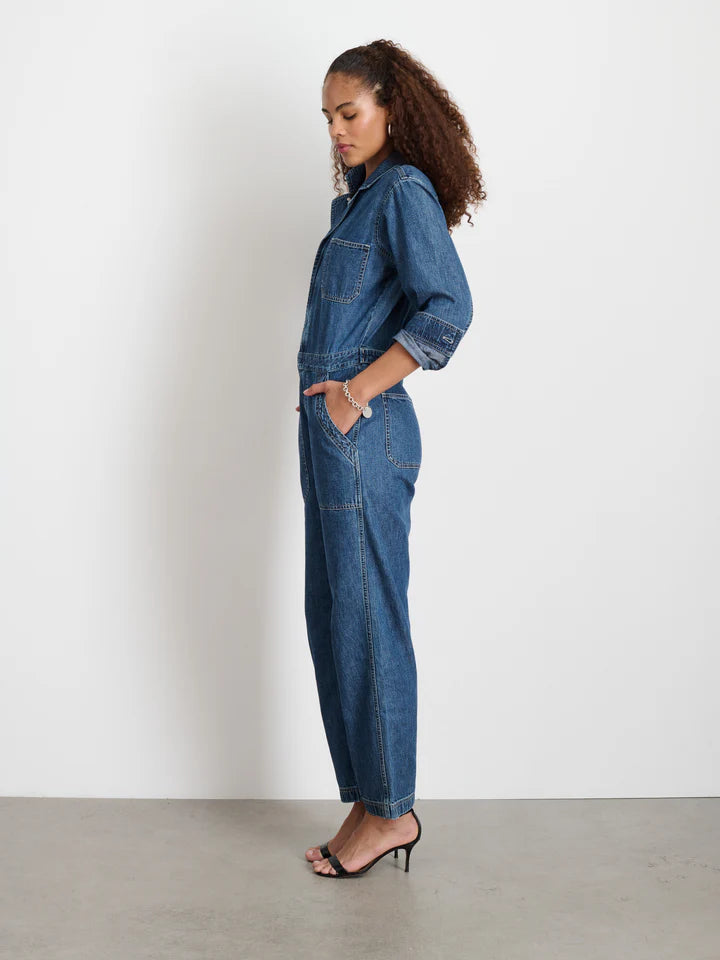 Alex Mill Shoreditch Denim Jumpsuit - Oslo Medium Wash