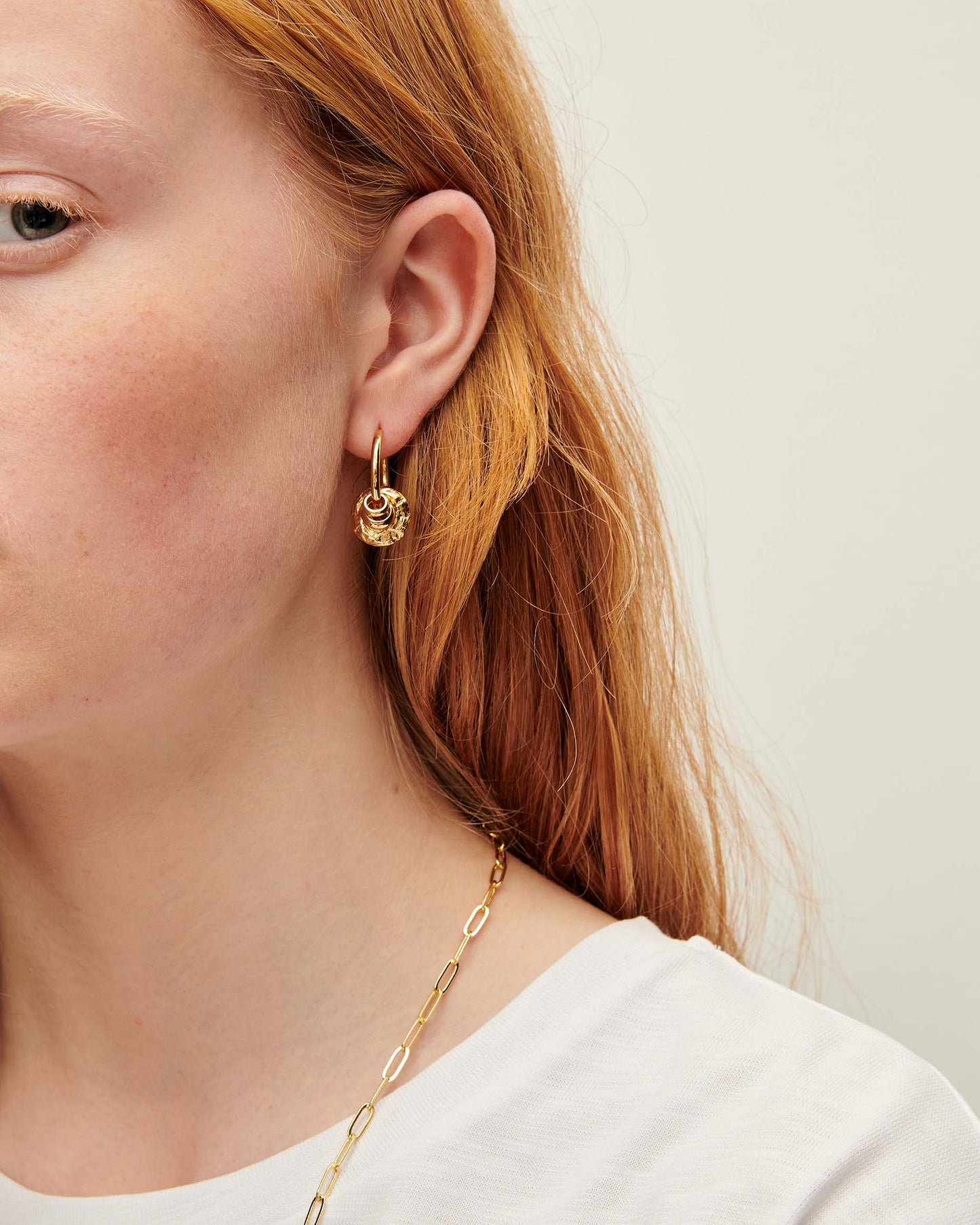 Sessun Leelo Earrings - Gold