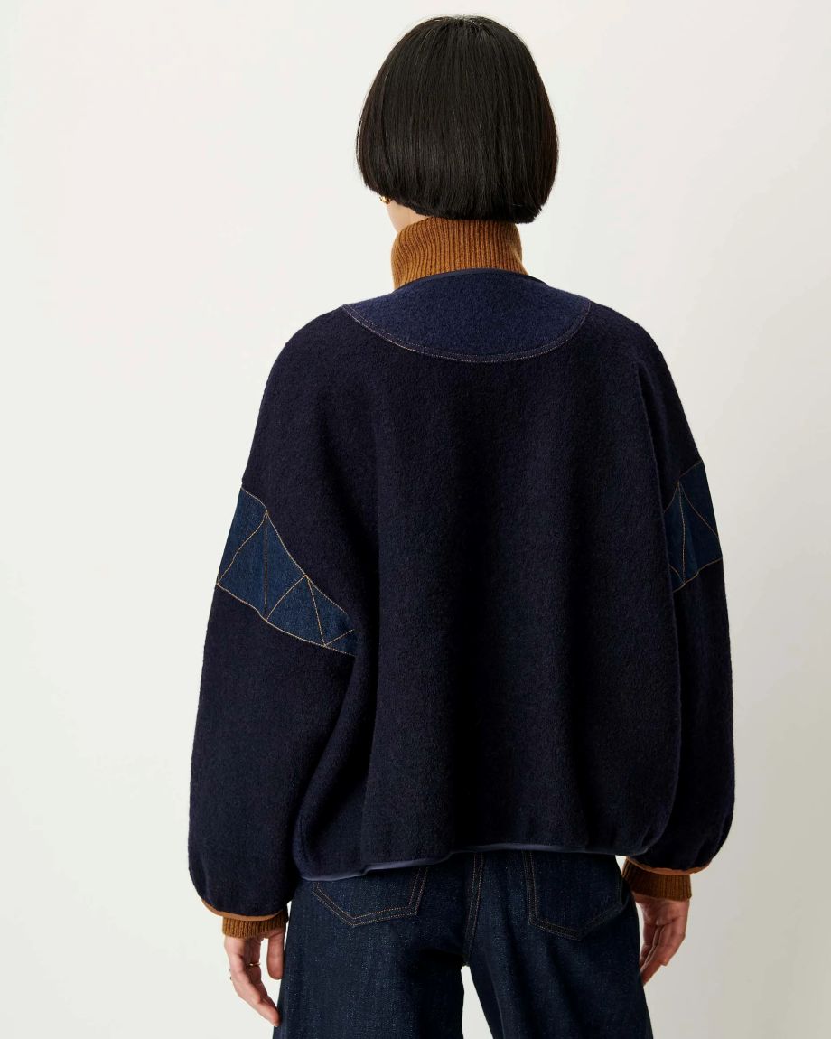 Sessun Cold Night Jacket - Indigo Mood
