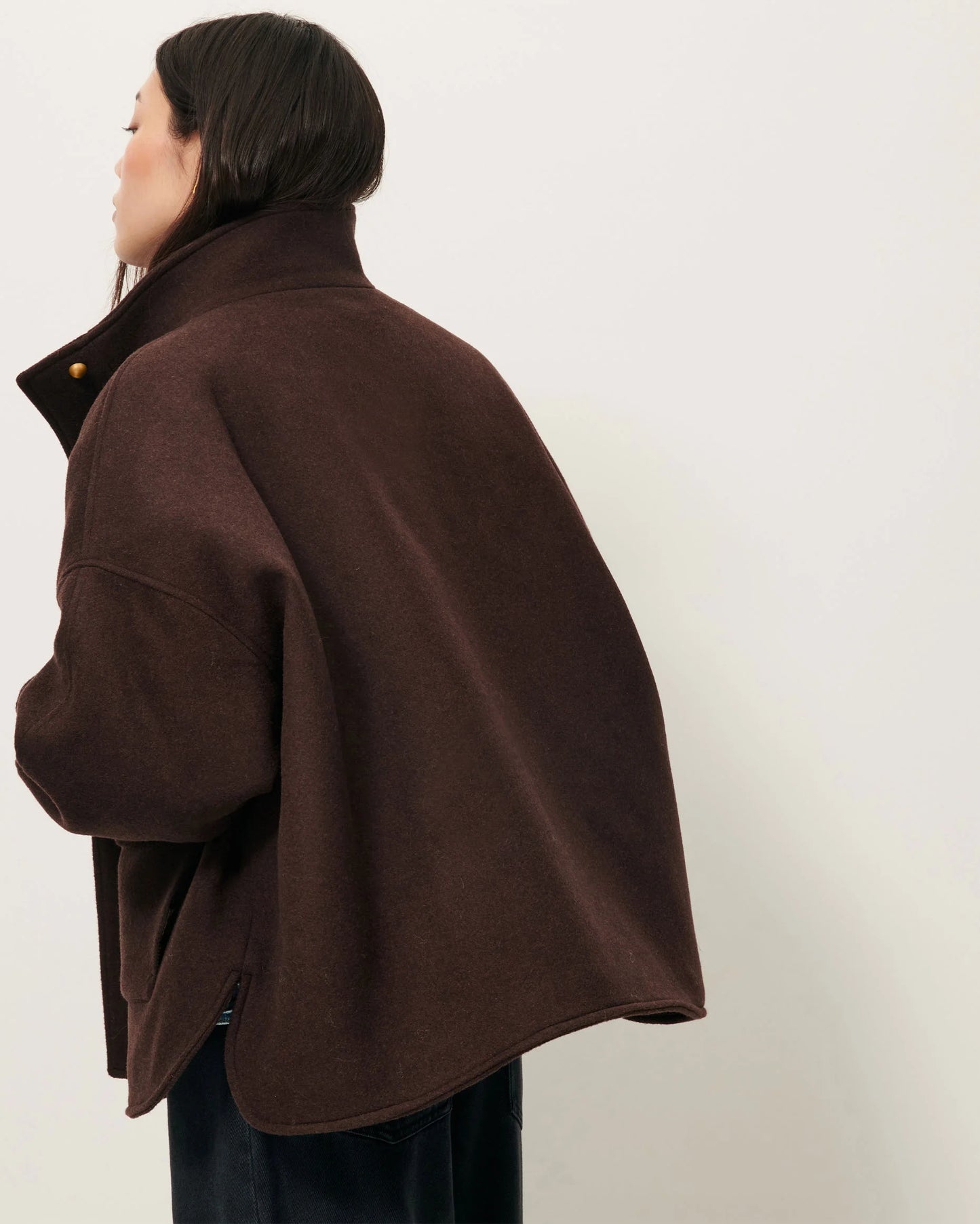 Sessun East Side Short Coat - Coffea