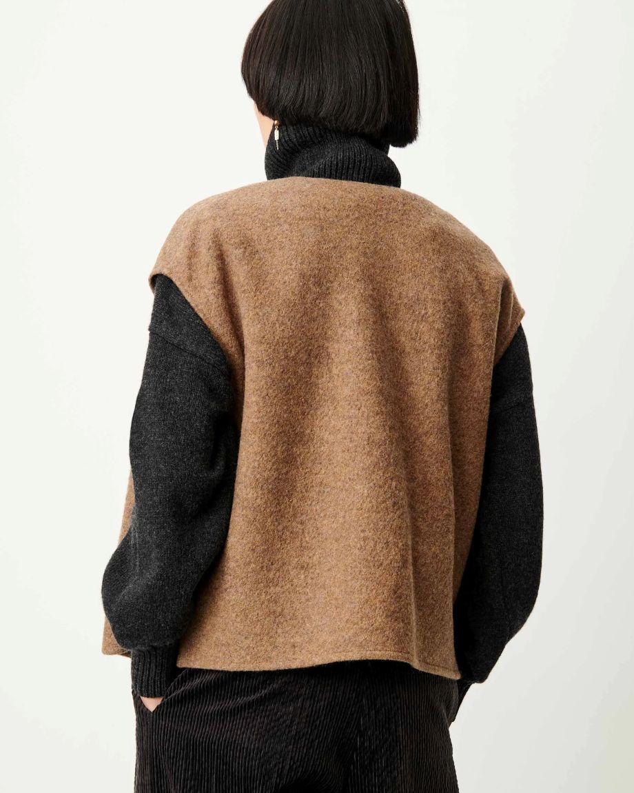 Sessun Hanzo Sleeveless Jacket - Alpaga