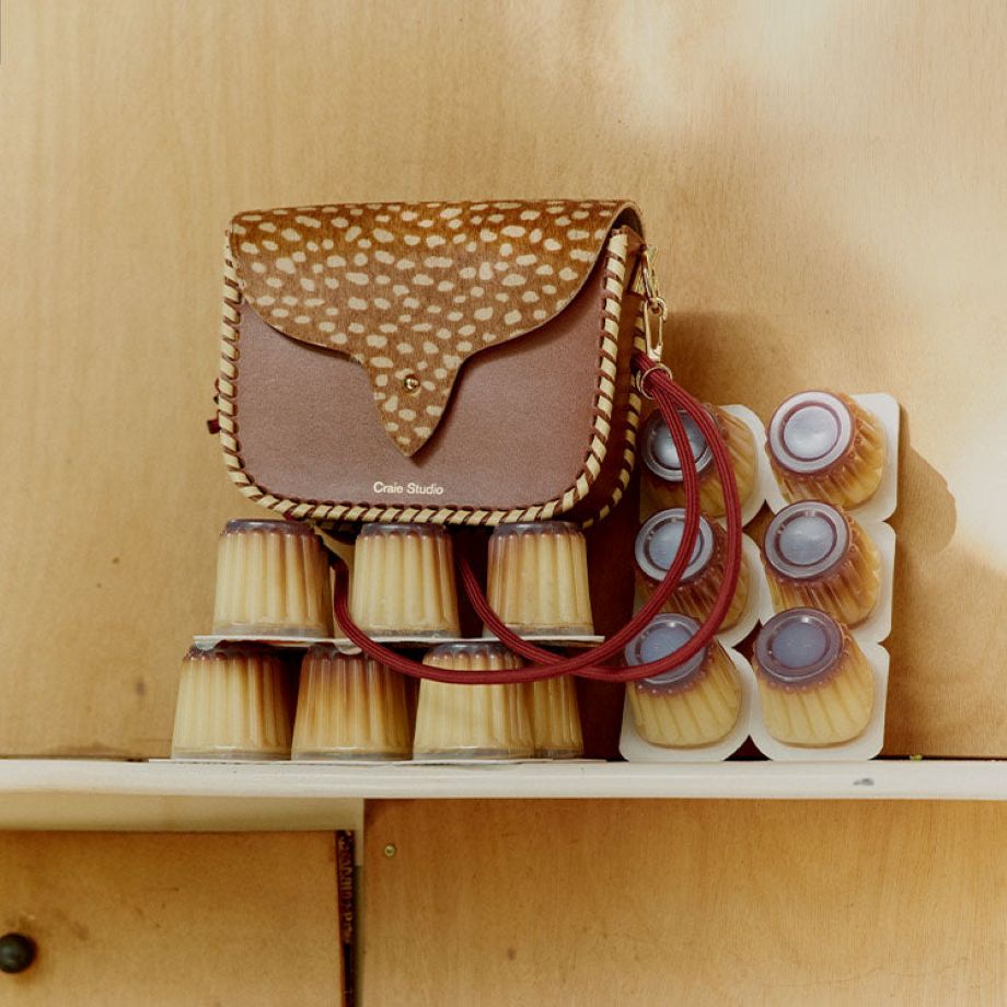 Craie Studio West Crossbody - Bambi/Tan