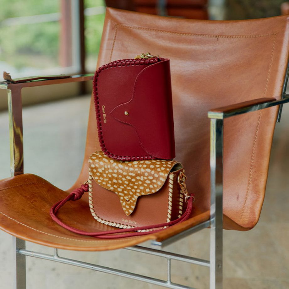 Craie Studio West Crossbody - Bambi/Tan