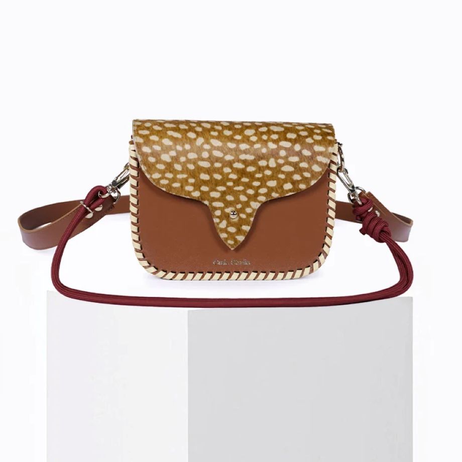 Craie Studio West Crossbody - Bambi/Tan