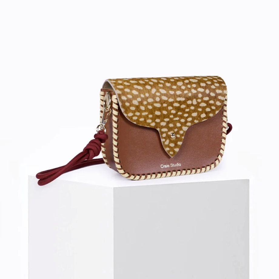 Craie Studio West Crossbody - Bambi/Tan