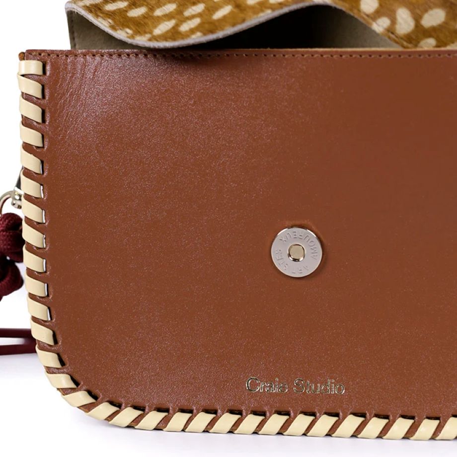 Craie Studio West Crossbody - Bambi/Tan