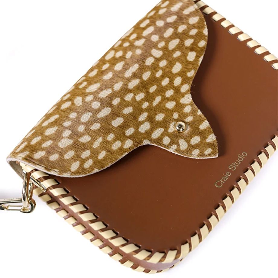 Craie Studio West Crossbody - Bambi/Tan