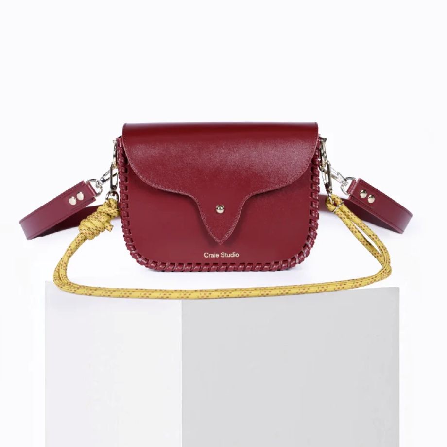 Craie Studio West Crossbody Bag - Cherry