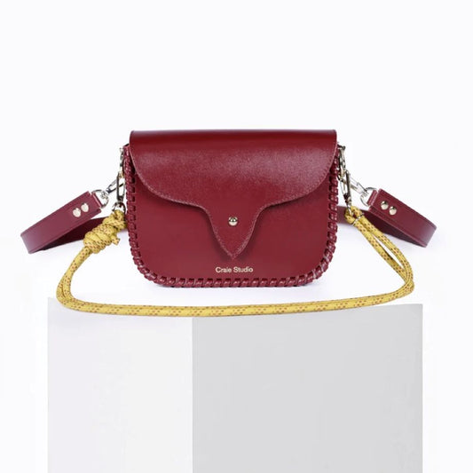Craie Studio West Crossbody Bag - Cherry