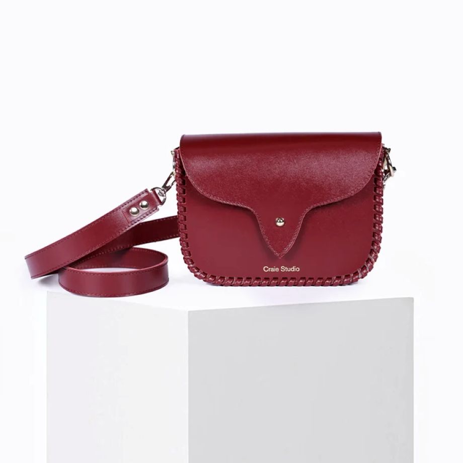 Craie Studio West Crossbody Bag - Cherry