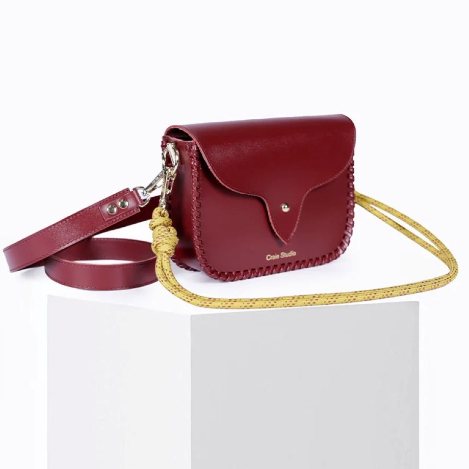 Craie Studio West Crossbody Bag - Cherry