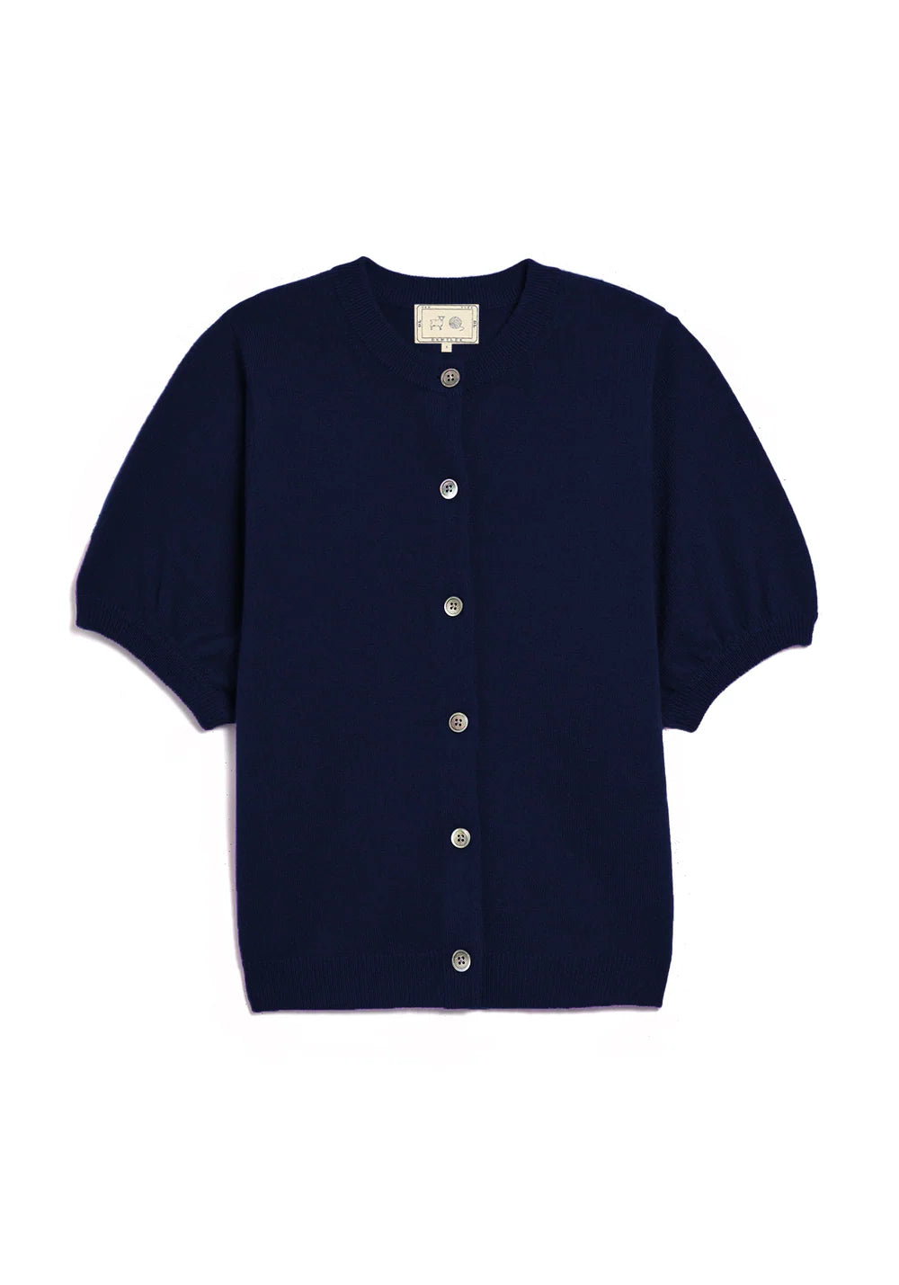 DemyLee Zoe Cashmere Cardigan - Navy