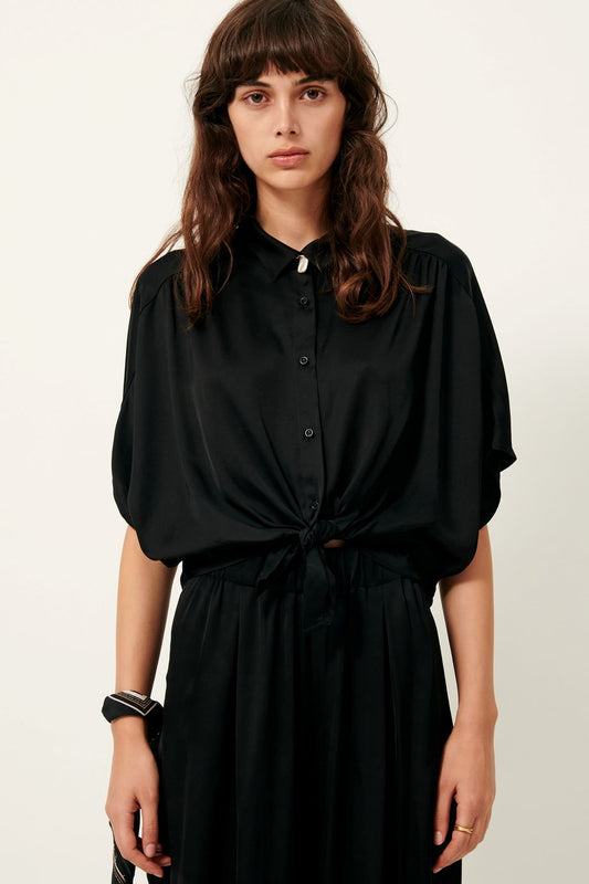 Sessun Alfassa Night Top - Black