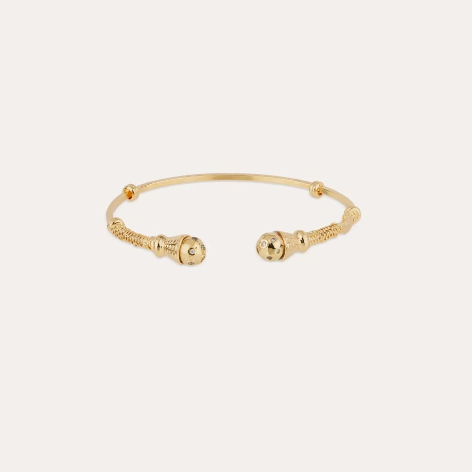 Gas BIjoux Epique Comet Rhinestone Bracelet - Gold