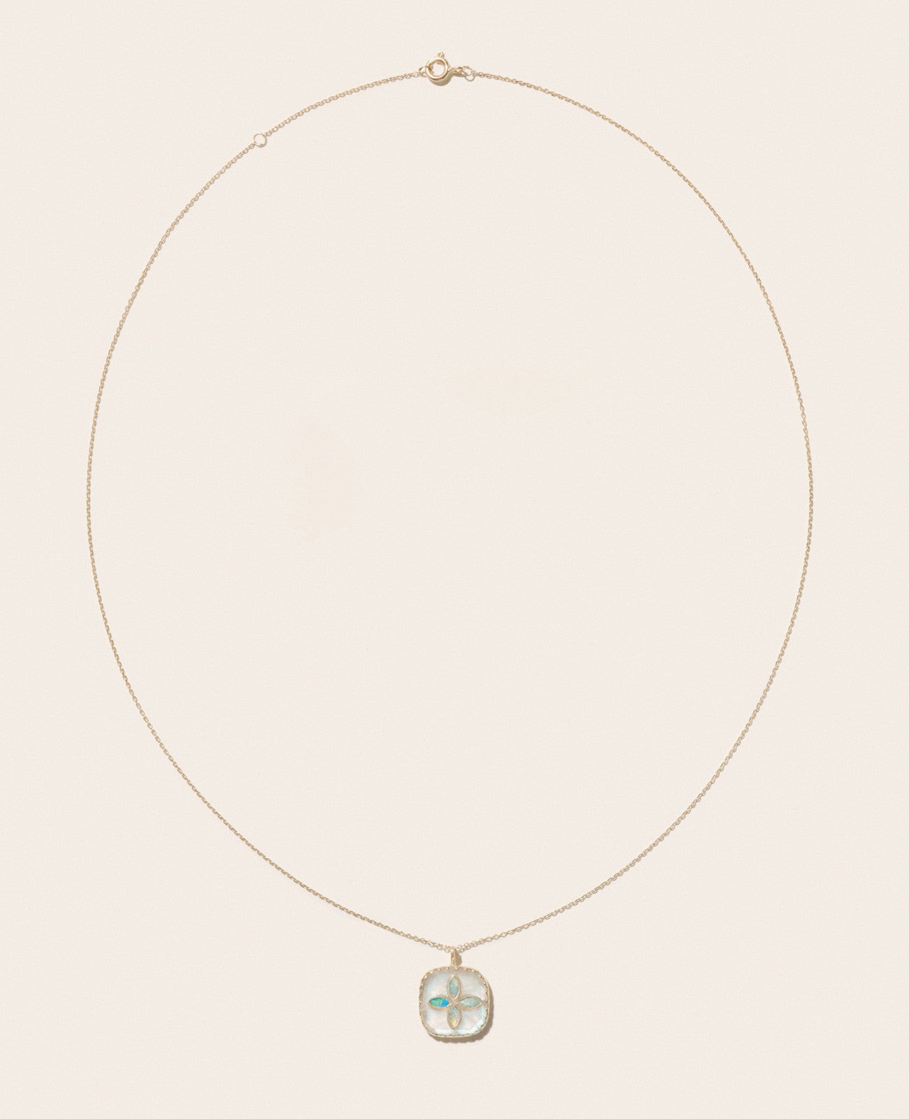Pascale Monvoisin Bowie Necklace - Moonstone/Opal