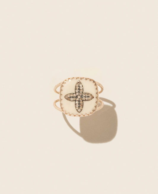 Pascale Monvoisin Bowie No. 2 Diamond Ring - White