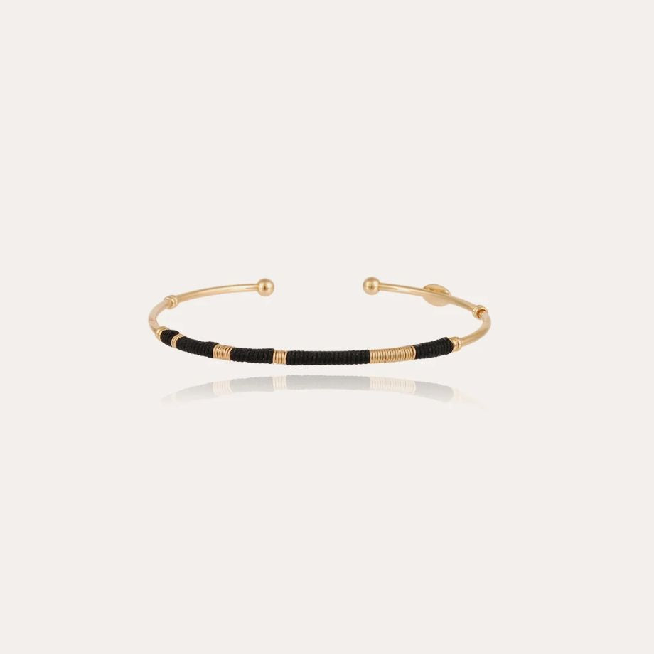 Gas Bijoux Zanzibar Bangle Bracelet - Black