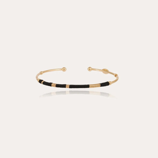 Gas Bijoux Zanzibar Bangle Bracelet - Black