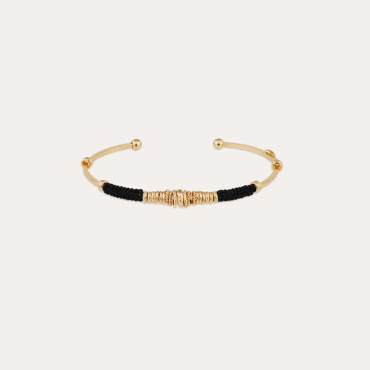 Gas Bijoux Zizanie Bangle Bracelet - Black