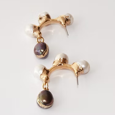 Krysia Pearl Earrings - Multi